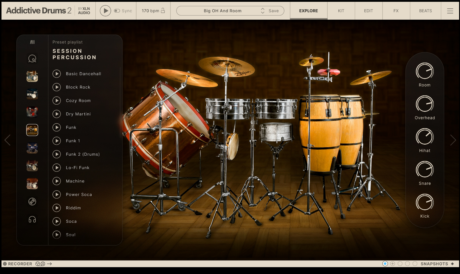 XLN Audio ADpak: Session Percussionist